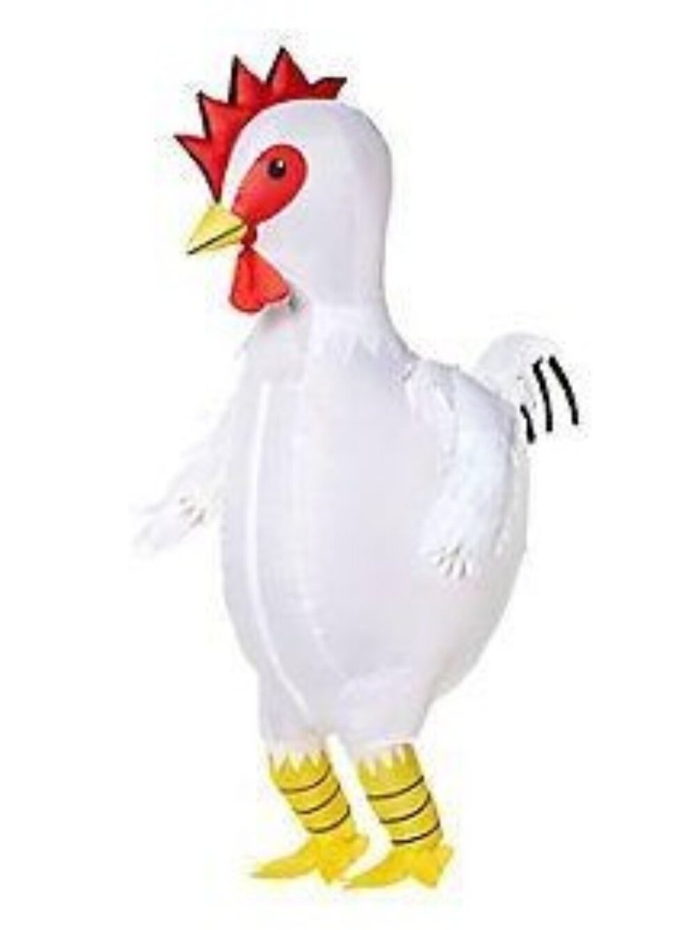 Kids chicken funny inflatable costume 6-10 years S